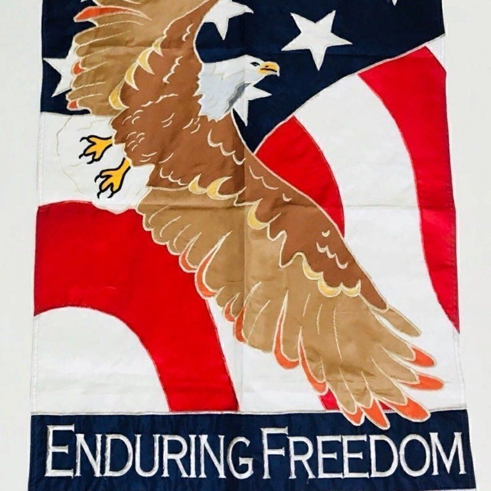 Garden House Flag 27”x41” Freedom